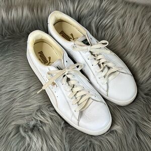 EUC Puma White Mens Sneakers sz 10